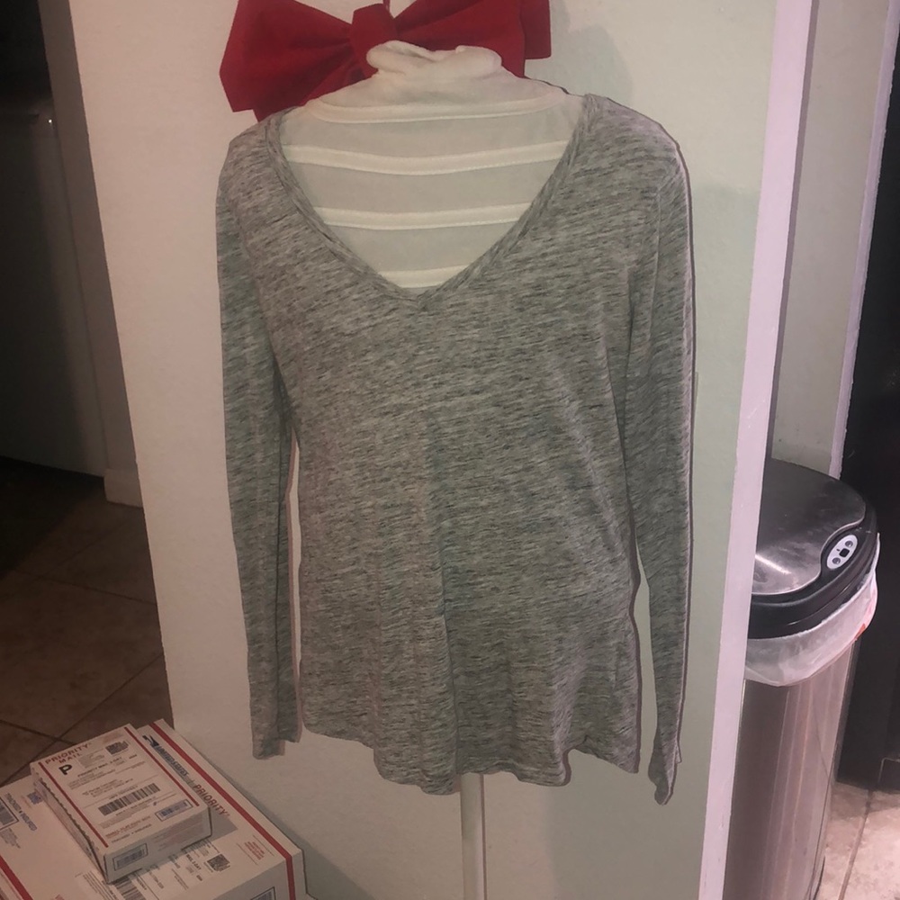 Old Navy Plain Long Sleeve Shirt - xsmall
